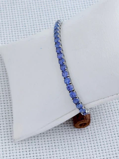 Pulseira Riviera em Prata 925 com Tanzanita (53/10B2990659) - loja online