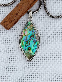 Pingente Bali Em Prata 925 Com Abalone (35/01P1630359) na internet