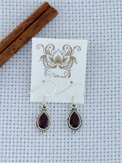 Brinco Em Prata 925 Com Granada (35/08B40089) - comprar online