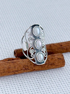 ANEL EM PRATA 925 COM PÉROLA (80/20A1430319) na internet