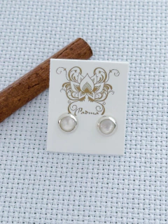 BRINCO BALI EM PRATA 925 COM MADREPÉROLA (35/12B19049) - comprar online