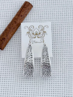 Brinco Eletroforma Argola pipoca Em Prata 925 (94/10B1540369) na internet