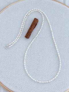 Colar Em Prata 925 Com Pérola Barroca - 70 (50/20C1180259) na internet