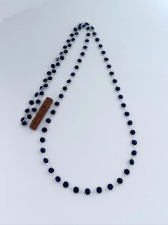 Colar Em Prata 925 Com Safira de 1.20m (35/26C79301749) - Padma Joias Em Prata 925