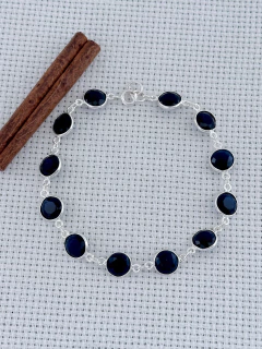 Pulseira Em Prata 925 Com Safira (35/26U12100269) - comprar online