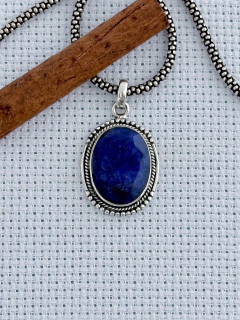 Pingente Em Prata 925 Com Safira (35/26P790179) - comprar online