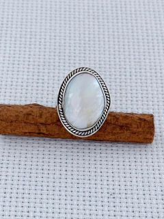 ANEL EM PRATA 925 COM PÉROLA (53/20A1860409) - comprar online