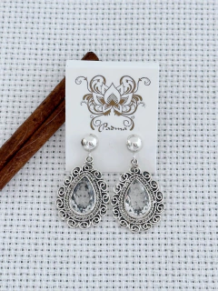 BRINCO EM PRATA 925 COM CRISTAL (35/06B1030229) - comprar online