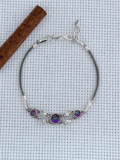 Pulseira Em Prata 925 Com Topázio Místico (1/45U1070239) - comprar online