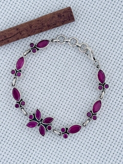 Pulseira Em Prata 925 Com Rubi (53/25U2410539) - comprar online