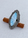 Anel Em Prata 925 Com Larimar (1/36A2320519)