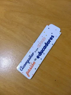 Señalador magnético "Acompañar lo que crece, pasión de educadores" - comprar online