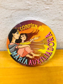 Sticker "Confíen en María Auxilidora"