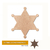 Estrellas Sheriff En Fibrofacil
