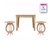 kit 6. ( Mesa Desarmable + 2 mesas de apoyo) - comprar online