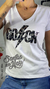Remera algodón peinado premium, rock lentejuelas - comprar online