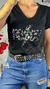 Imagen de Remera algodón peinado premium, rock lentejuelas