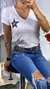 Remera algodón peinado premium, estrella en internet