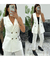 Blazer Malasia sin mangas de lino xtalle +colores