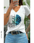 Remera en algodón peinado premium, estampa serigrafica flower +colores xtalle - santas no hay