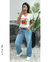 Remera en algodón peinado premium, estampa serigrafica fruits +colores xtalle - tienda online