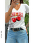 Remera en algodón peinado premium, estampa serigrafica cherries +colores xtalle - comprar online
