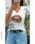 Remera en algodón peinado premium, estampa serigrafica boca print +colores xtalle - santas no hay