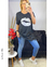 Remerón algodón peinado premium . estampa gamuzada boca stars - comprar online