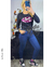 Remera básica , algodón peinado línea premium, aplique boca estrellas lentejuelas, manga larga - comprar online