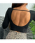 Remera Turquia lycra, manga larga, detalle espalda - tienda online