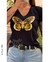 Remera en algodón peinado premium, aplique glitter lentejuelas, mariposa +colores x talles - - comprar online
