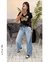 Remera en algodón peinado premium, aplique glitter lentejuelas, mariposa +colores x talles - - santas no hay