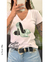 Imagen de Remera en algodón peinado premium, aplique glitter lentejuelas, zapatos +colores x talles