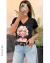 Remera en algodón peinado premium, estampa serigrafica, marilyn +colores x talles - tienda online
