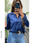 Camisa Caroline, de raso xtalle +colores - santas no hay
