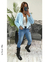 Tapado Zoe , de piel forrado +colores - tienda online
