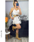 Vestido fibrana +colores