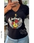Remera en algodón peinado premium, estampa serigrafica, guitarra +colores x talles en internet