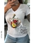 Remera en algodón peinado premium, estampa serigrafica, guitarra +colores x talles - santas no hay