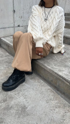 Sweater Justina crudo - Amatai