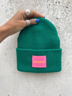 Gorro Barcelona verde