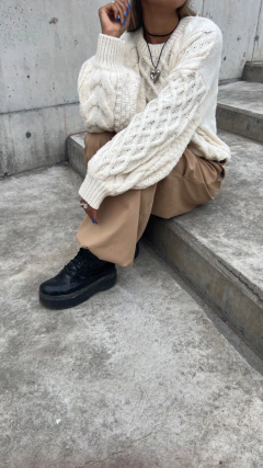 Sweater Justina crudo - comprar online