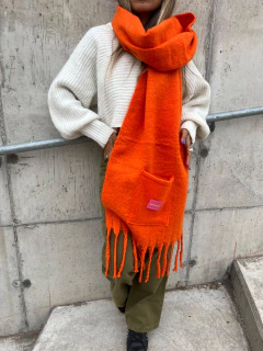 Bufanda Isabella naranja