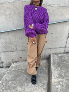 Imagen de Sweater Justina violeta