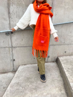 Imagen de Bufanda Isabella naranja
