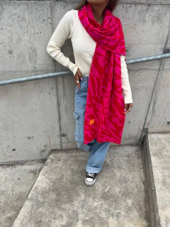 Bufanda Amelie fucsia - Amatai