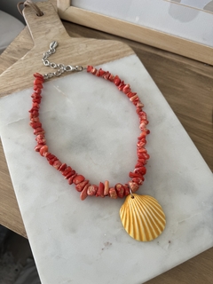 Collar Florian naranja