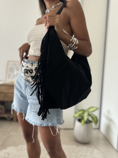 Cartera Boho negra - comprar online