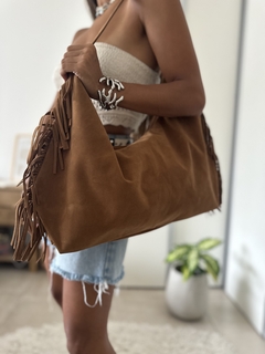 Cartera Boho marrón