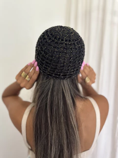 Casquete Calia negro - comprar online